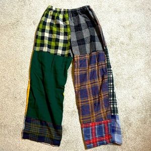 Urban Outfitters patchwork flannel pants